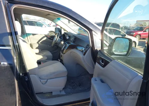 2012 Nissan Quest S from USA, damaged, VIN JN8AE2KP1C9032360